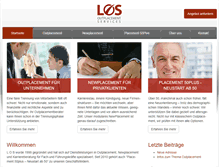 Tablet Screenshot of los-outplacement.de